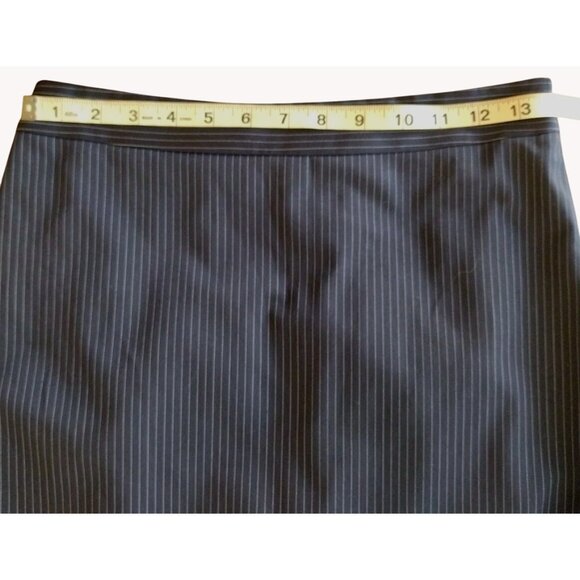 Ann Taylor Skirt Petite 0 Mini Striped Lined - Picture 4 of 12